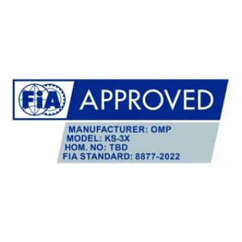 Preview: OMP Kartoverall KS-3X schwarz/grau Gr. 58